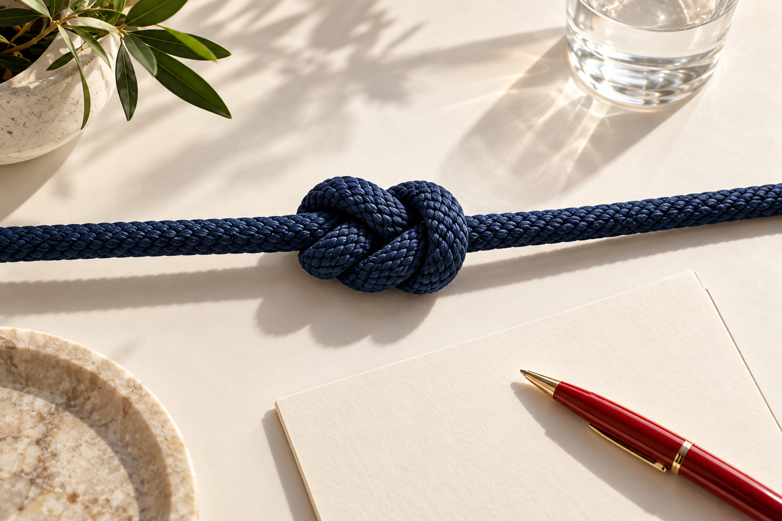 Shared commitment tied together